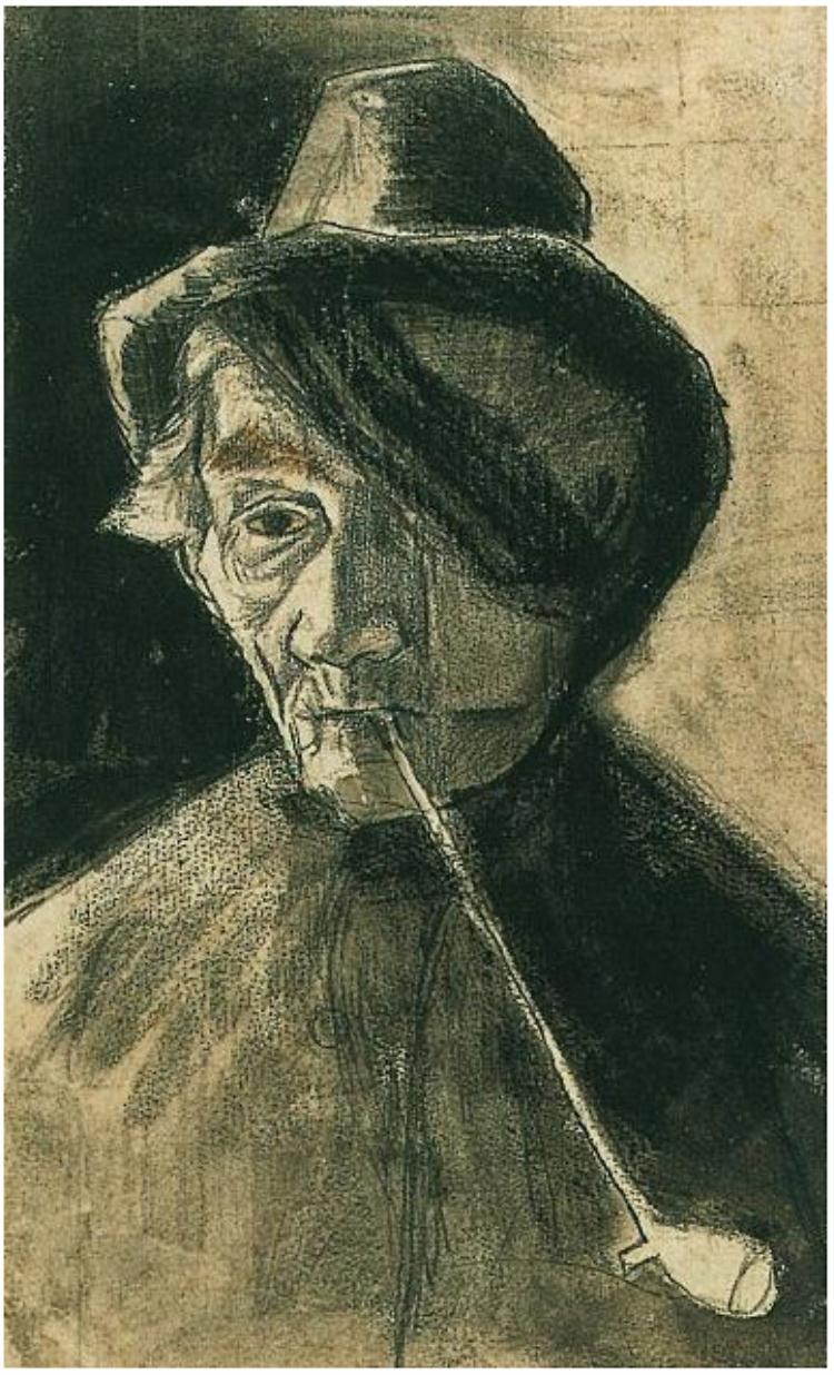 15-vincent-van-gogh-1882-man-with-pipe-and-bandage