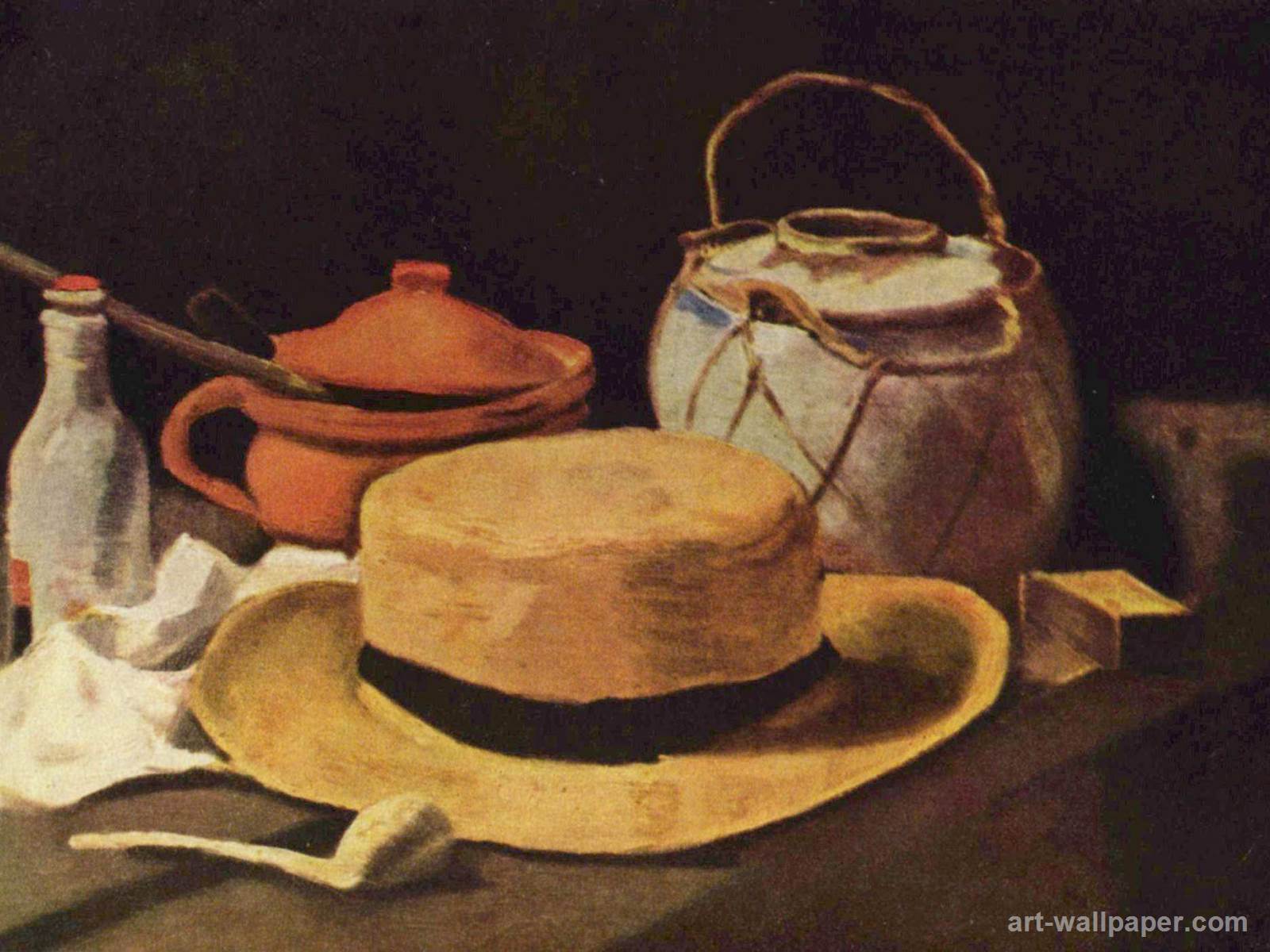 21-vincent-van-gogh-still-life-with-a-straw-hat-and-pipe