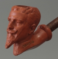 Portrait pipe of Philippe VIII