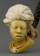 Bust of a black woman